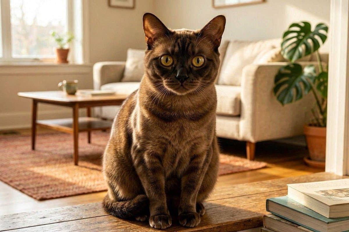 Photo of a Burmese Cat