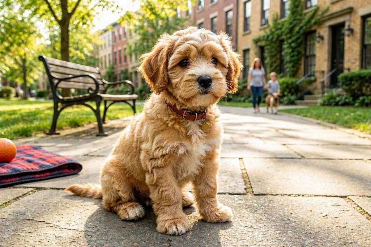 Illustration of a Cavapoo