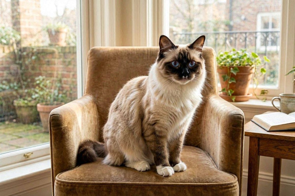 Photo of a Birman Cat