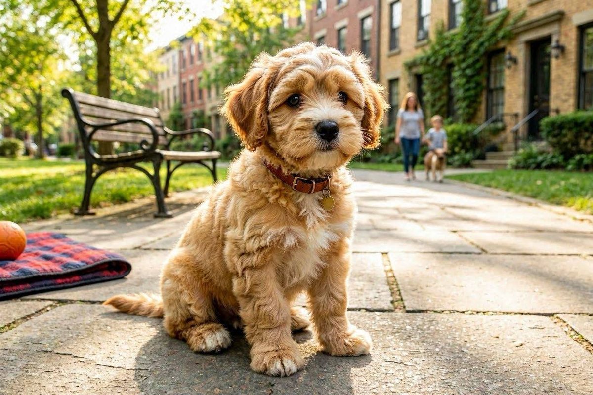 Illustration of a Cavapoo